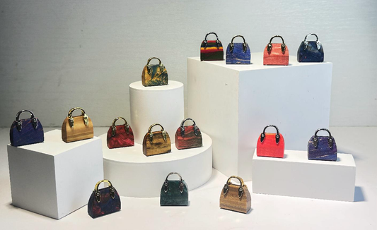 Handmade Mini Handbag Charms – Luxury Handbag Collection | Necklace, Keychain, Bag Charm, Creative Gift