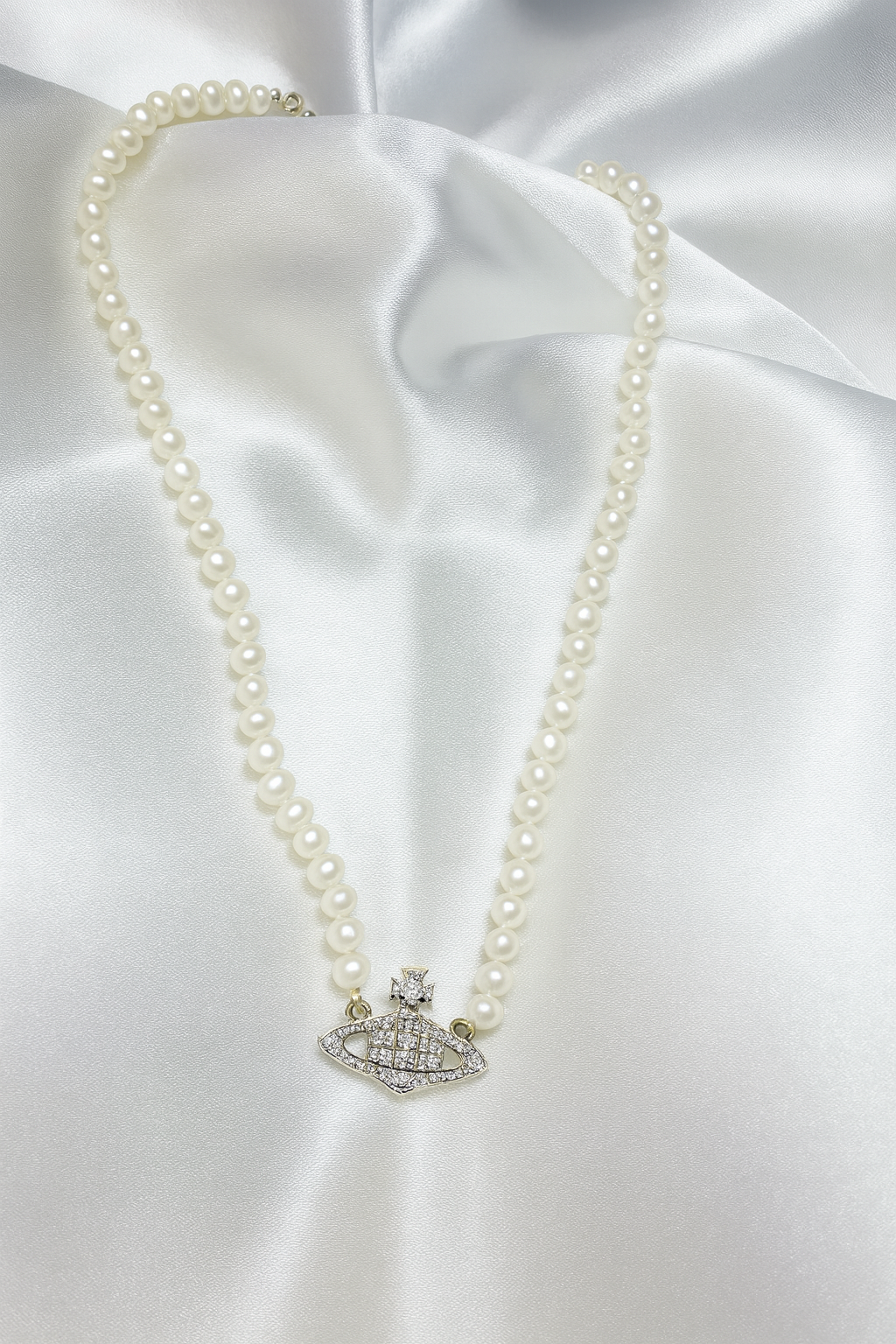 Elegant Natural Freshwater Pearl Necklace Gift for Her